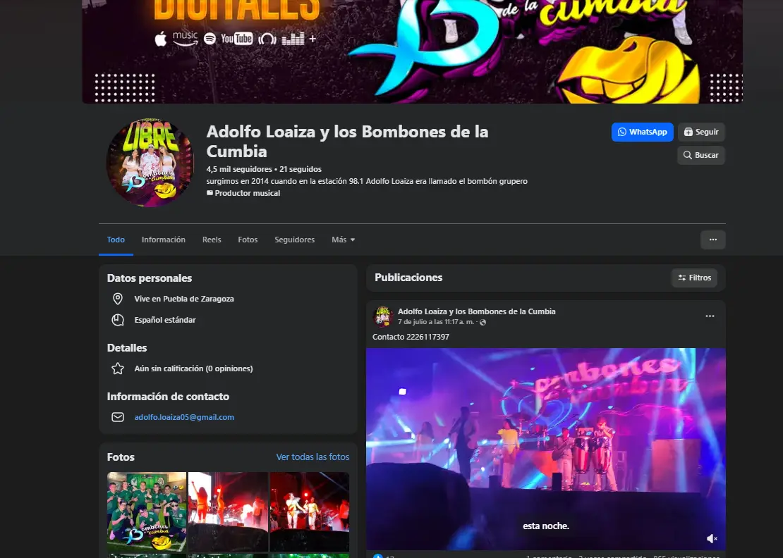 Los Bombones de la Cumbia